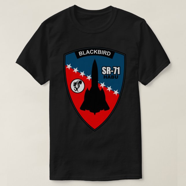 Camiseta SR-71 Blackbird Habu   (Frente do Design)