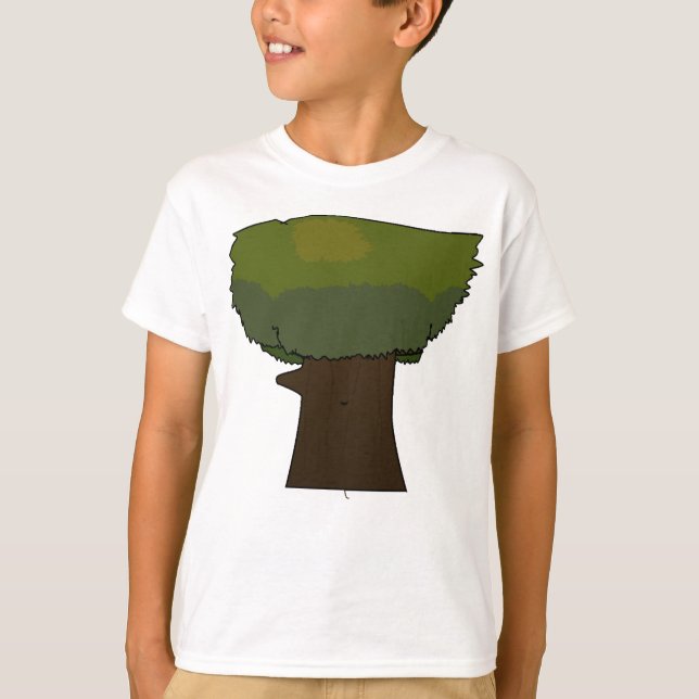 Camiseta Sr. Árvore de Sprunki Retomar (Frente)