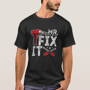 Camiseta Sr. Break Sr. Fix É Pai Amp Filho Correspondendo P