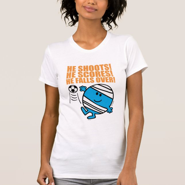 Camiseta Sr. Bump Jogando Futebol (Frente)