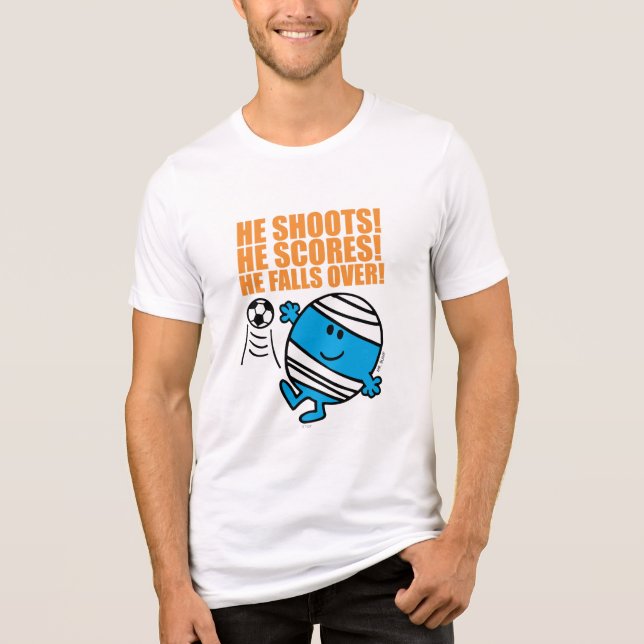 Camiseta Sr. Bump Jogando Futebol (Frente)
