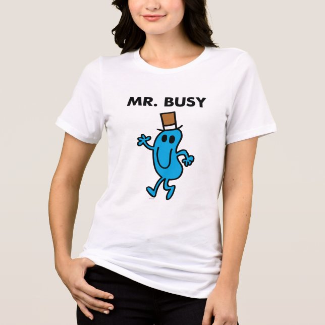 Camiseta Sr. Busy Waving Hello (Frente)