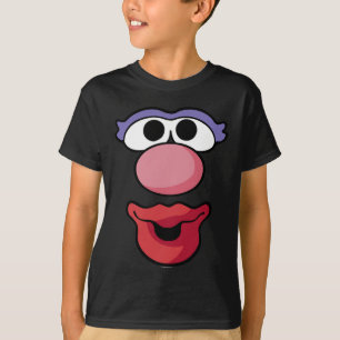 Camiseta Sr. Cabeça de Batata Halloween Sra. Cabeça de Bata
