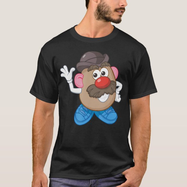 Camiseta Sr. Cabeça de Batata Retrato Simples (Frente)