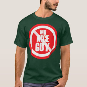Camiseta Sr. Cara Belo Sinal de Tráfego Vermelho Engraçado