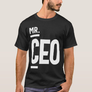 Camiseta Sr. CEO para Empreendedores, Empresas Engraçadas