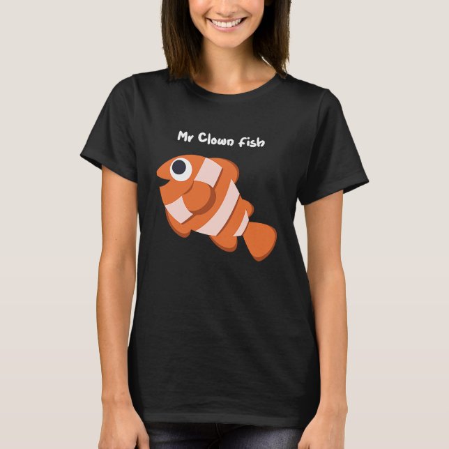 Camiseta Sr. Clownfish Anemone (Frente)