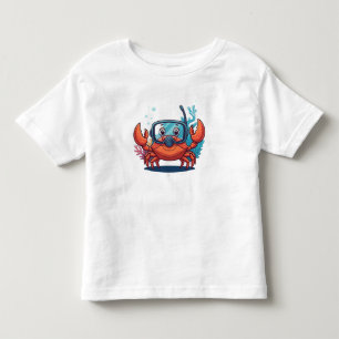 Camiseta Sr. Crab Fazendo Mergulho