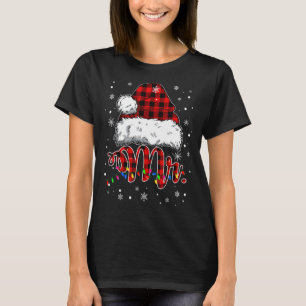 Camiseta Sr. e Sra. Claus Casais de Natal Correspondendo a 