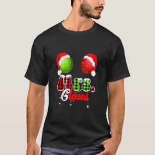 Camiseta Sr. e Sra. Claus Engraçado Loucos Casais Papais no