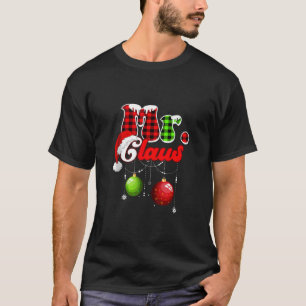 Camiseta Sr. e Sra. Claus Engraçado Loucos Casais Papais no