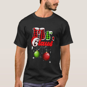 Camiseta Sr. e Sra. Claus Engraçado Loucos Casais Papais no