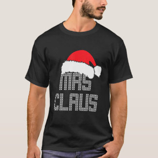 Camiseta Sr. e Sra. Claus Família Correspondendo Pajamas Xm