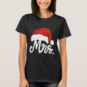 Camiseta Sr. e Sra. Papai Noel Casais de Natal