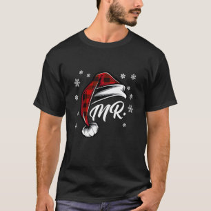 Camiseta Sr. e Sra. Papai Noel Casais de Natal Corresponden