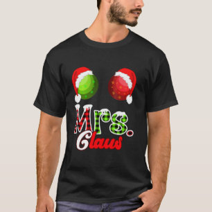 Camiseta Sr. e Sra. Papai Noel Loucos Engraçados Casais Xm