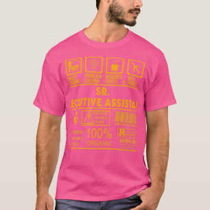 CAMISETA SR EXECUTIVE ASSISANT NICE DESIGN 2017