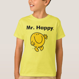 Camiseta Sr. Feliz Ser Sempre Feliz do Sr. Homem  
