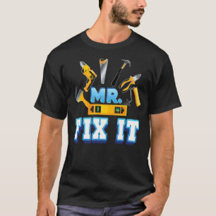 Camiseta Sr. Fix Quebra Correspondente Pai do Dia do Filho 