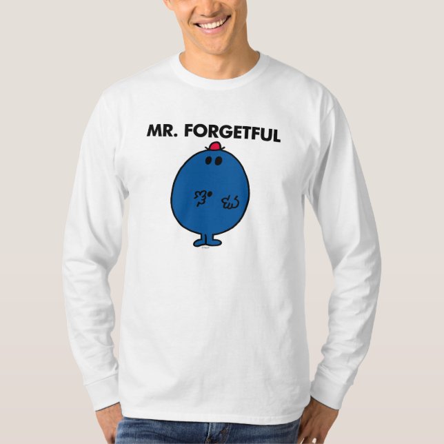 Camiseta Sr. Forgetful | O Que Eu Estava Fazendo (Frente)