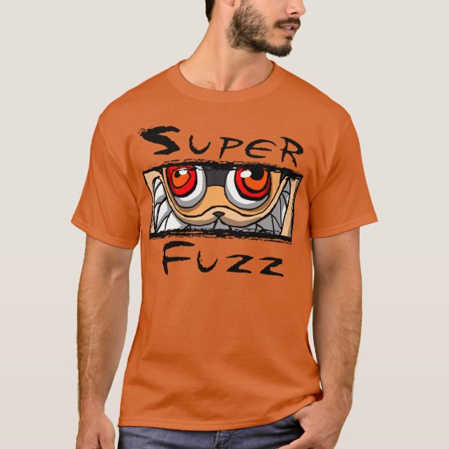 Camiseta Sr. Fudgems Padrão: Alguma cor (Frente)