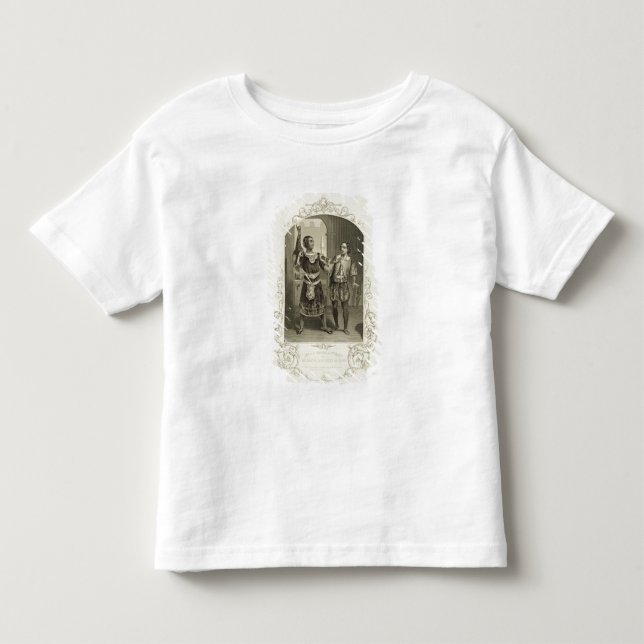 Camiseta Sr. G.V. Brooke como Othello e James Bennett como (Frente)