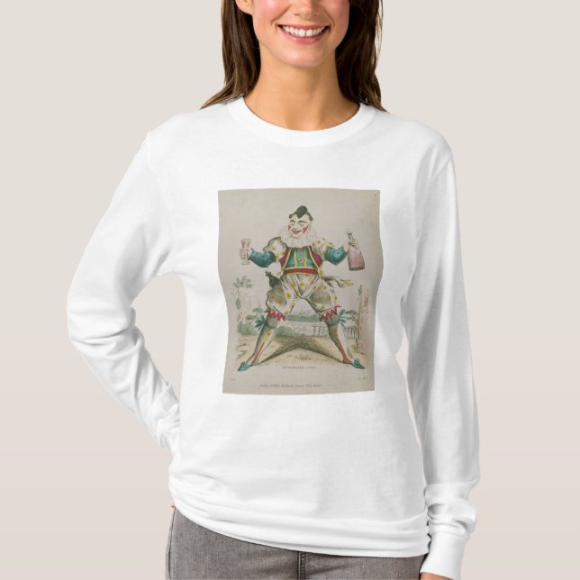 Camiseta Sr. Grimaldi como o palhaço (Frente)