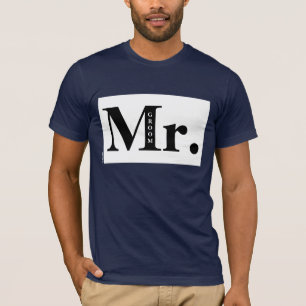 Camiseta Sr. Groom Alto Contraste, Negro e Minimalista Bran