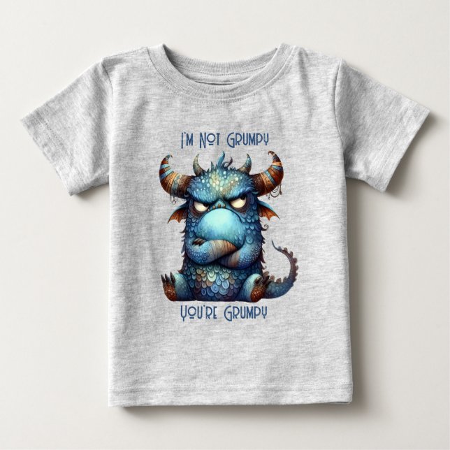 Camiseta Sr. Grumpy Monster (Frente)