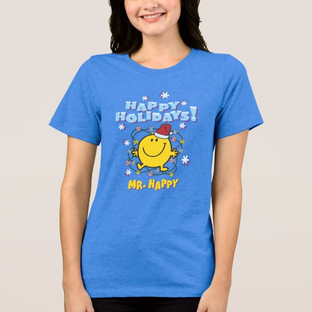 Camiseta Sr. Happy | Férias Felizes (Frente)