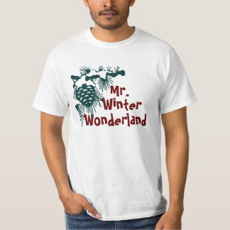 Camiseta Sr. Inverno País das maravilhas