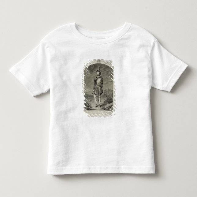 Camiseta Sr. Macready como Macbeth, ato mim cena 3, no jogo (Frente)