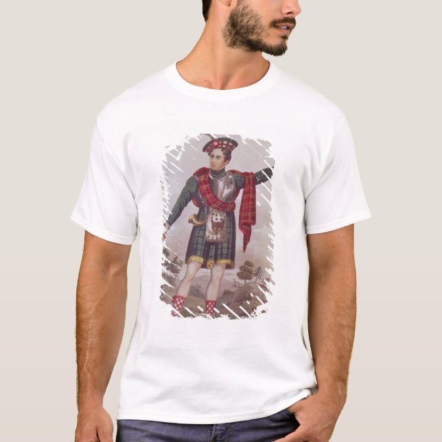 Camiseta Sr. Macready no papel de Rob Roy Macgregor (Frente)