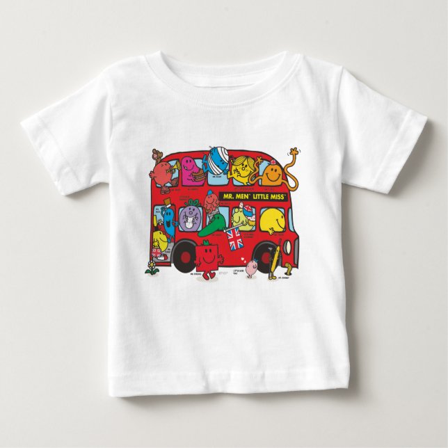 Camiseta Sr. Men & Little Miss Bus (Frente)