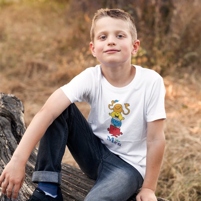 Camiseta Sr. Men | Sr. Men em altura (Kid wearing shirt)