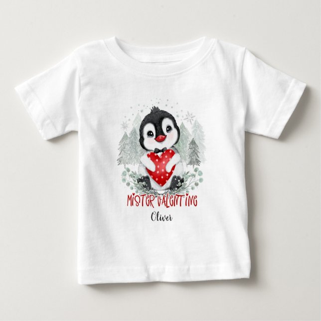 Camiseta Sr. Namorados bebê personalizado (Frente)