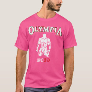 Camiseta Sr. Olympia 2019 Para A Construção De Malhações