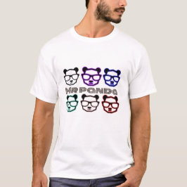 Camiseta Sr Panda Fofo Design Minimalista