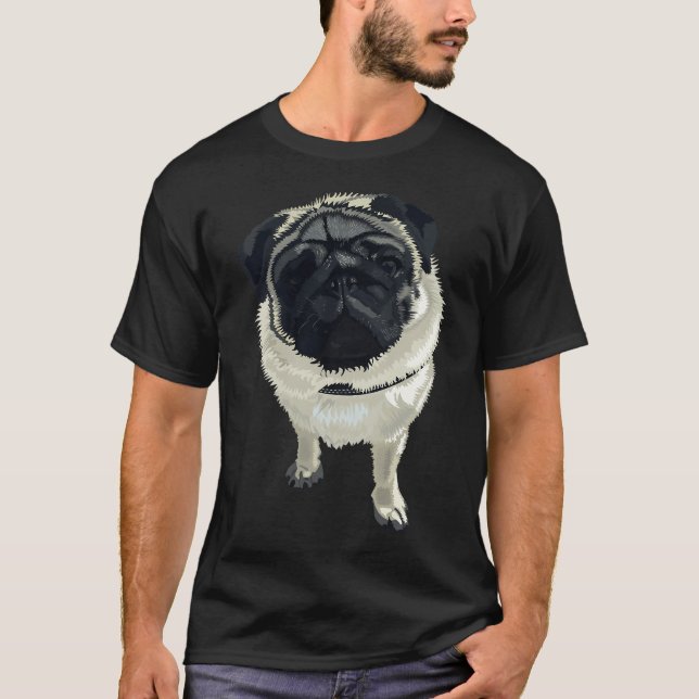 Camiseta Sr. Pug (Frente)