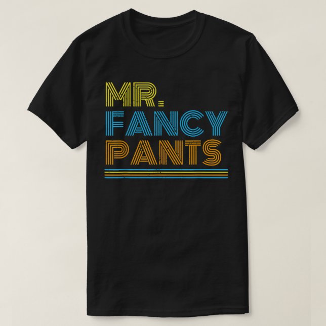 Camiseta Sr. Rico Pants Gift para um Senhor Verdadeiro Fanc (Frente do Design)