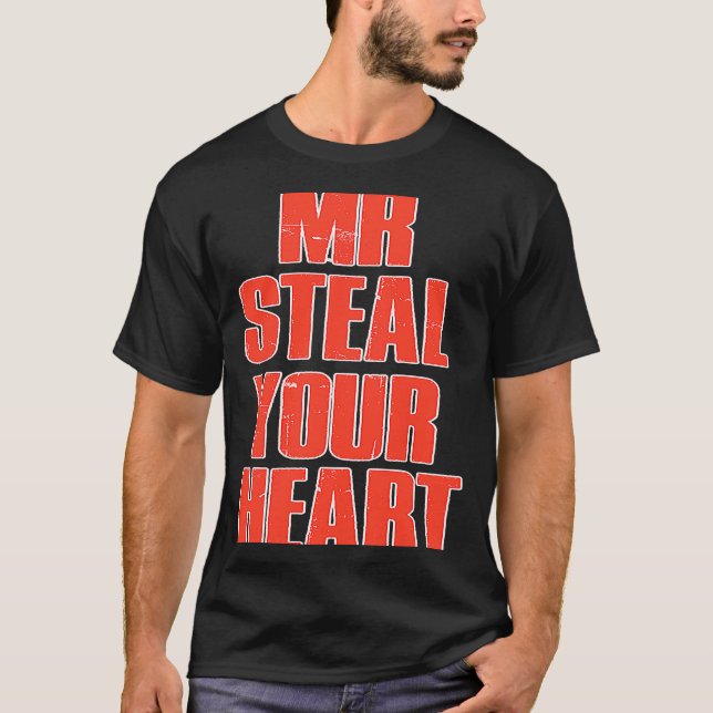 Camiseta Sr. Rouba seu Coração (Frente)