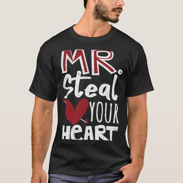 Camiseta Sr. Rouba seu coração (Frente)