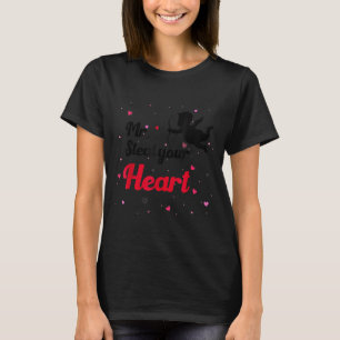 Camiseta Sr. Roube Seu Coração Cute Cupido Crianças Engraça