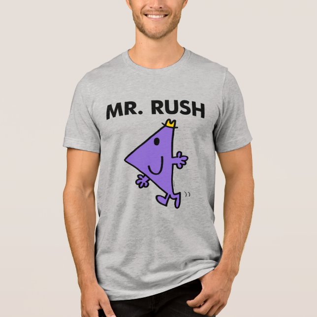 Camiseta Sr. Rush | Ritmo rápido (Frente)
