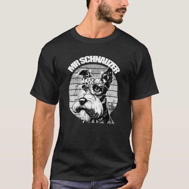 Camiseta Sr Schnauzer (Frente)