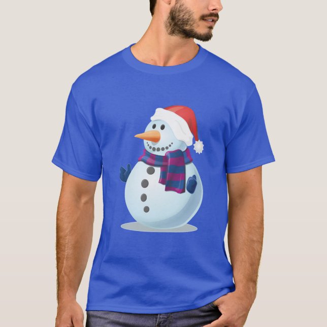 Camiseta Sr. Snowman (Frente)
