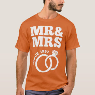 Camiseta Sr. & Sra. desde 1997 Matc do 25