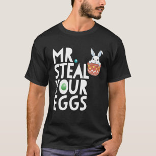 Camiseta Sr. Steal Seus Ovos Crianças Páscoa Os Rapazes Dom