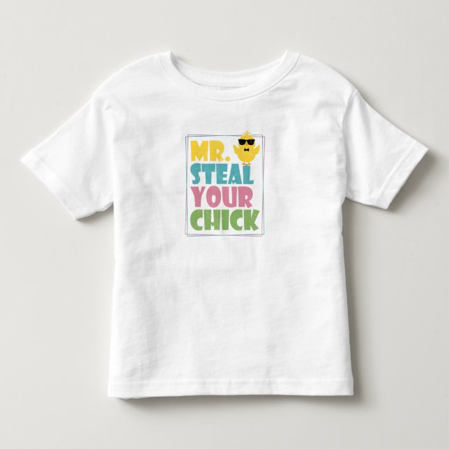 Camiseta Sr. Steal Sua Páscoa Pintinho (Frente)