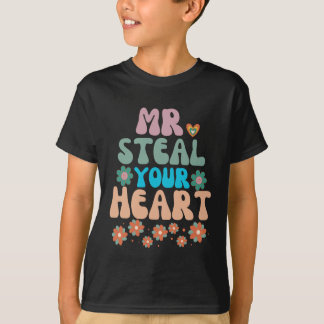 Camiseta Sr. Steal Your Heart Dia de os namorados for Child